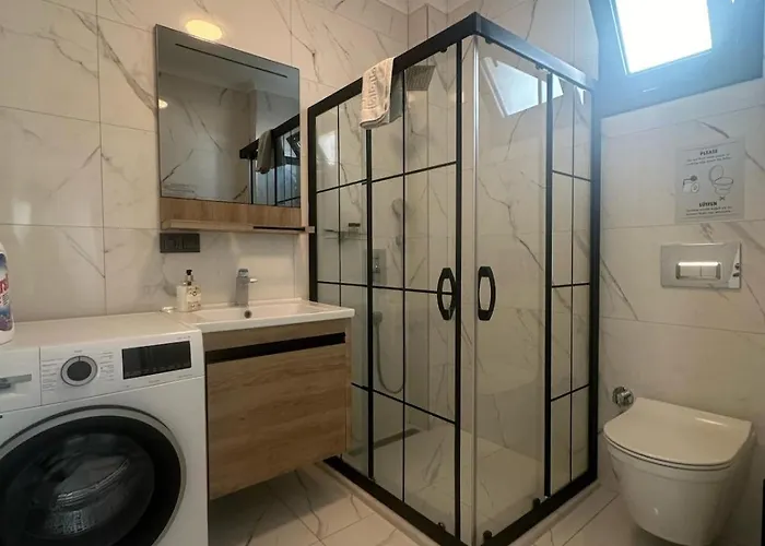 Apartment 300m To 2 Bedroom Garden Floor Flat With Pool A1 - Yeni Dunya *